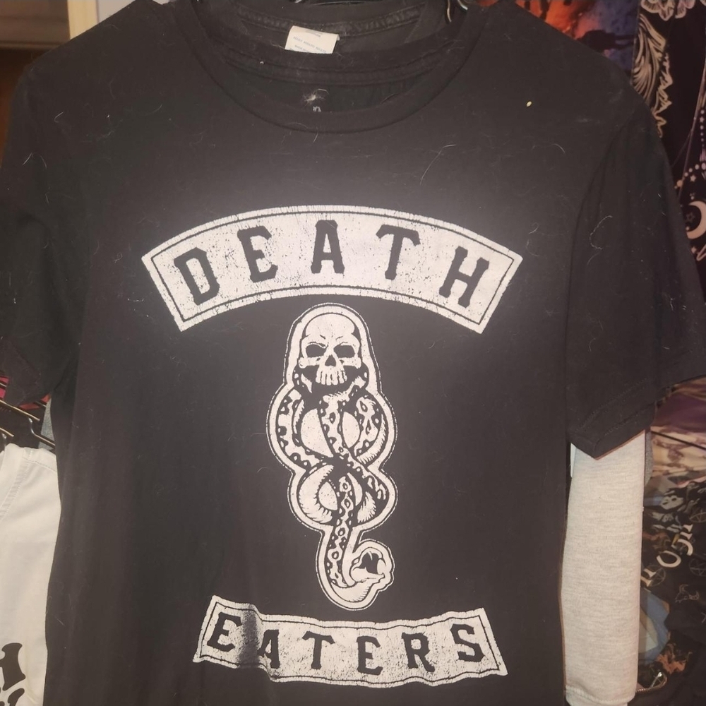 Warner Bros Black and White Reptile Graphic Tee